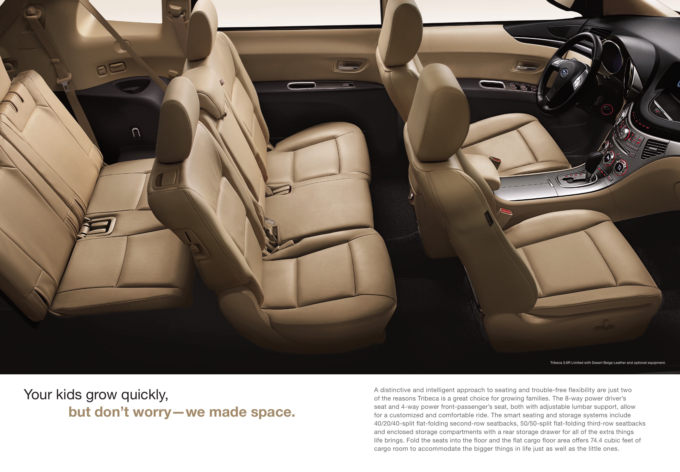 2014 Subaru Tribeca Brochure Page 4